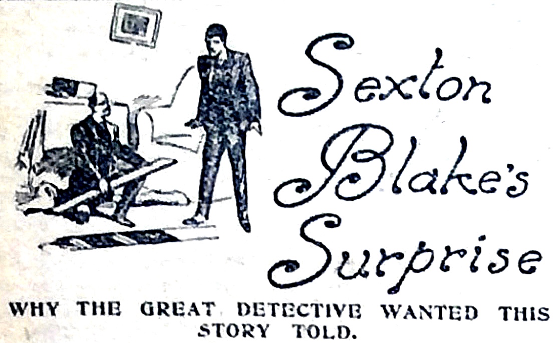 Sexton Blake's Surprise