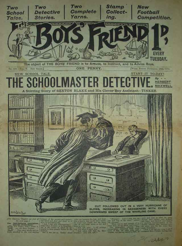 THE SCHOOLMASTER DETECTIVE