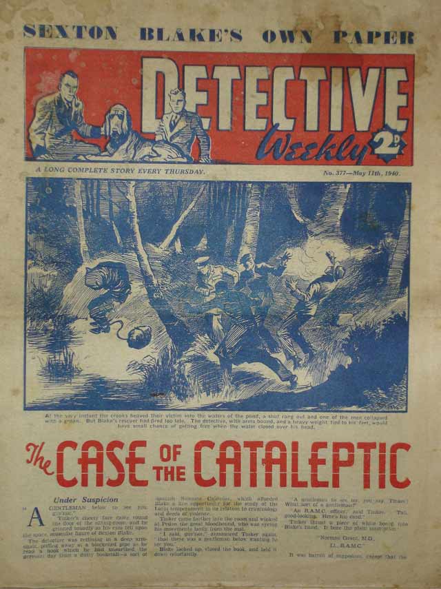 The Case of the Cataleptic
