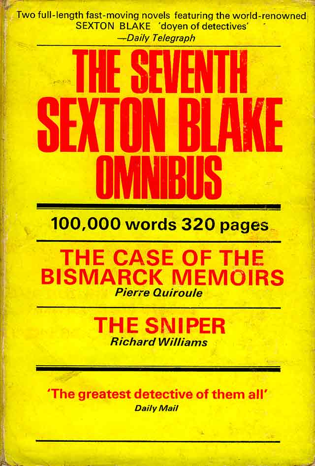 The Seventh Sexton Blake Omnibus