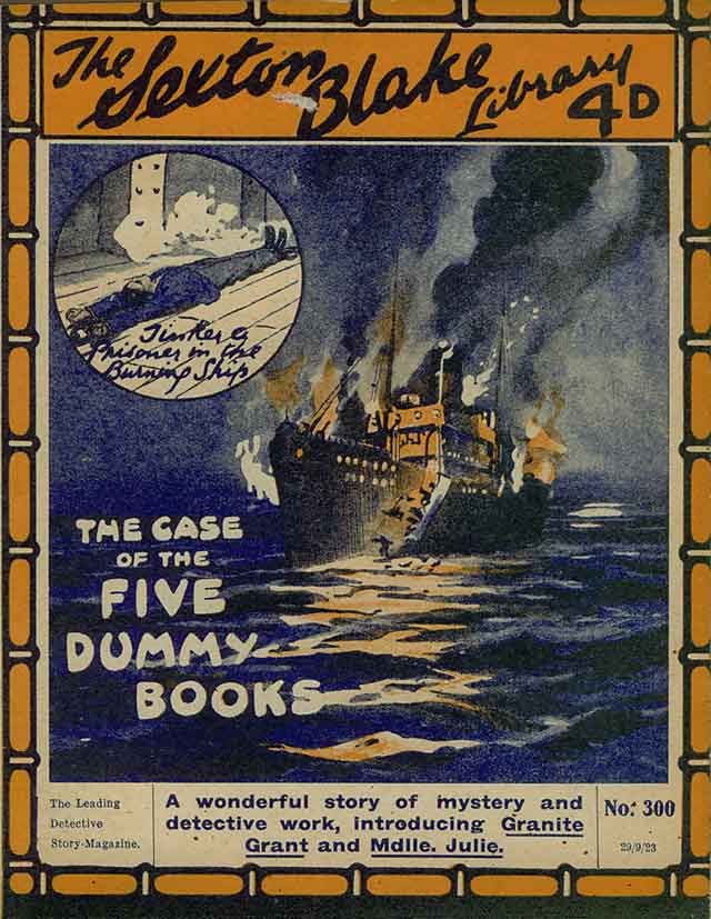 THE CASE OF THE FIVE DUMMY BOOKS