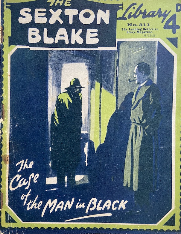 THE CASE OF THE MAN IN BLACK