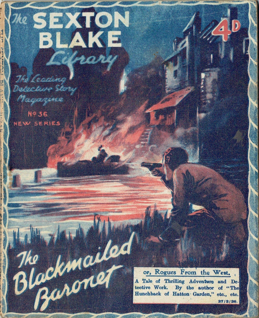 THE BLACKMAILED BARONET