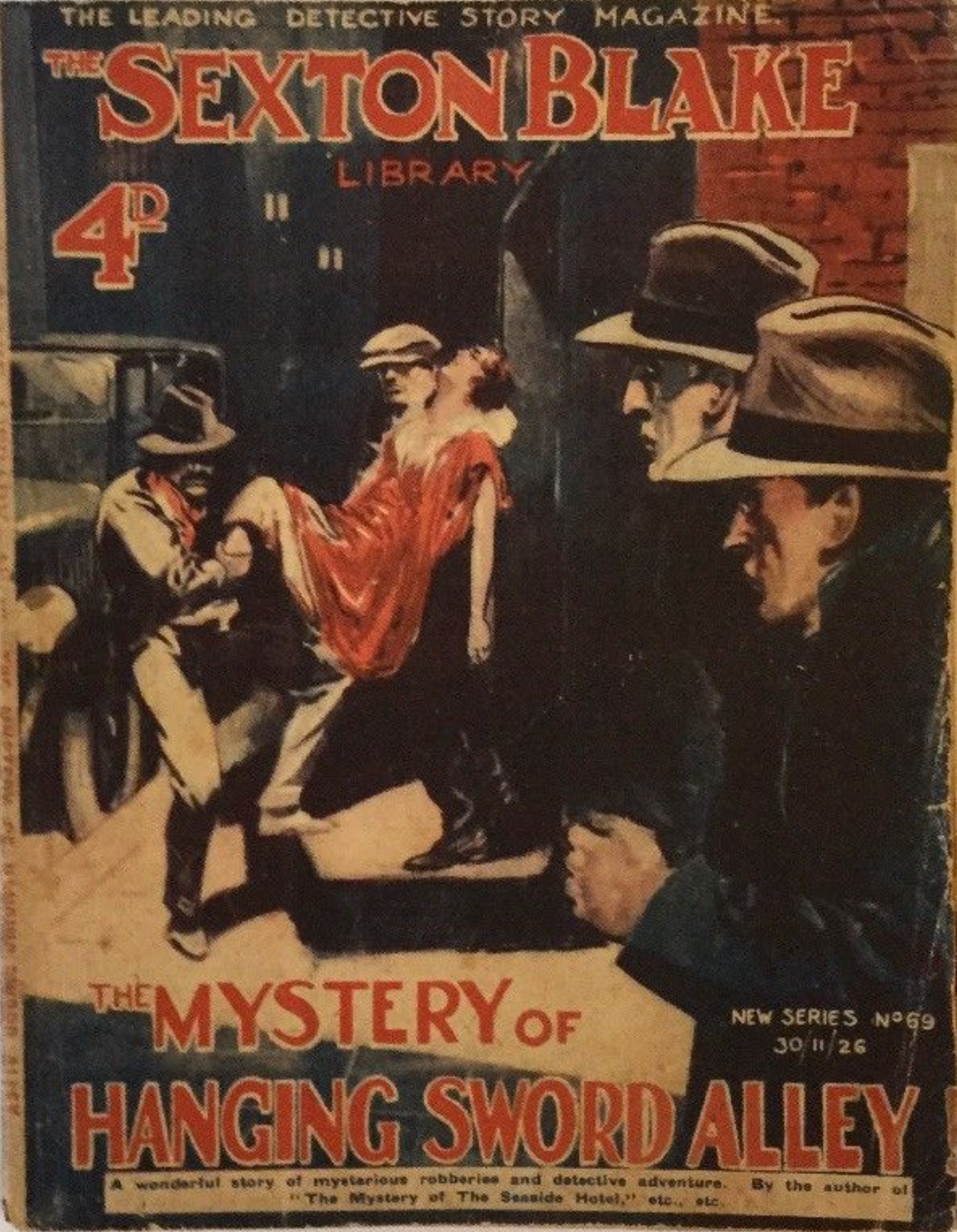THE MYSTERY OF HANGING SWORD ALLEY