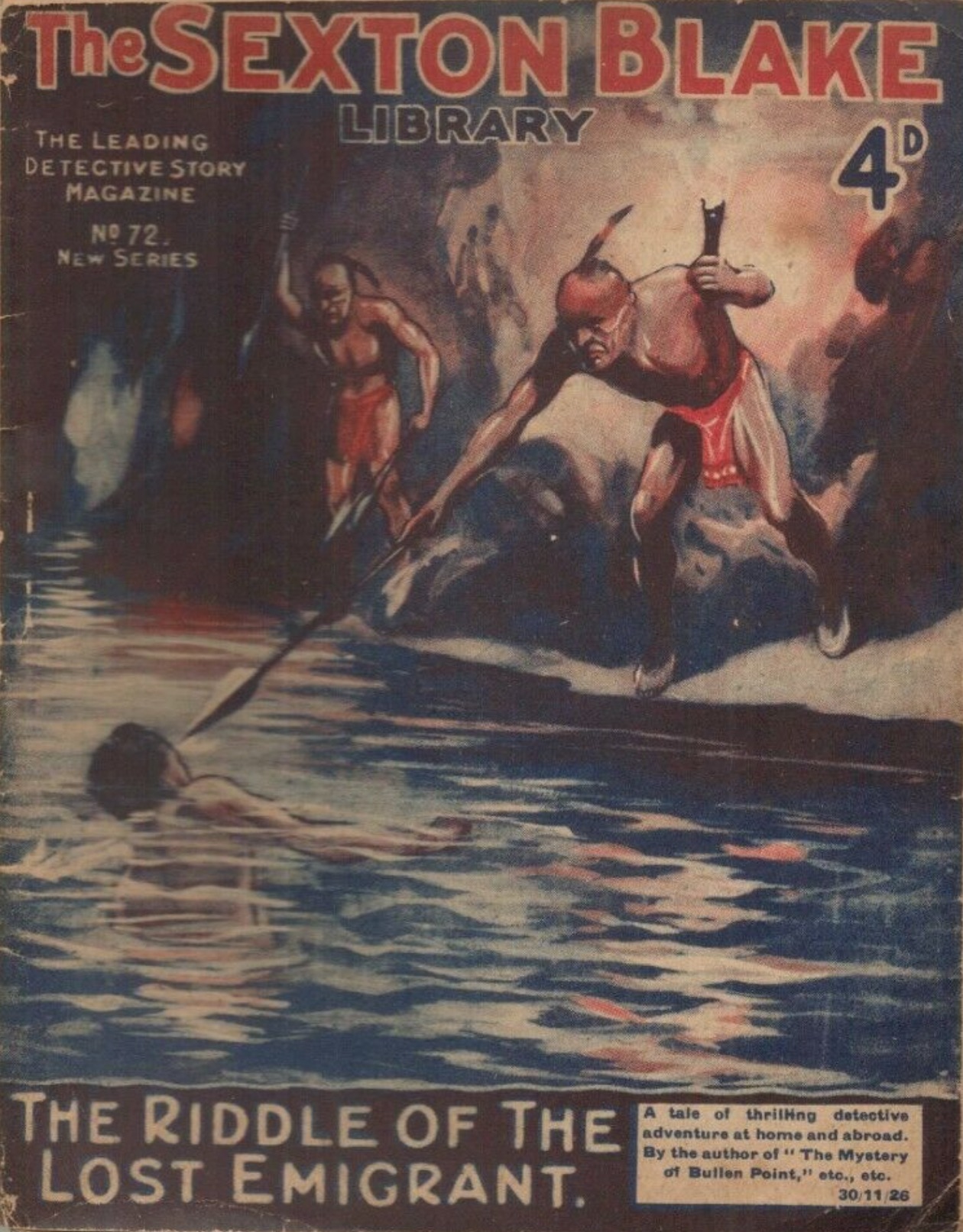 THE RIDDLE OF THE LOST EMIGRANT