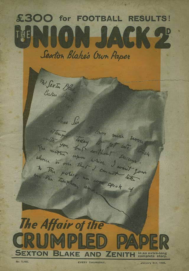 The Affair of the Crumpled Paper