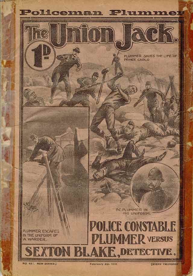 POLICE CONSTABLE PLUMMER VS SEXTON BLAKE, DETECTIVE