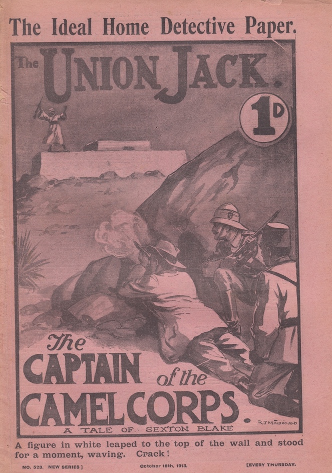 THE CAPTAIN OF THE CAMEL CORPS