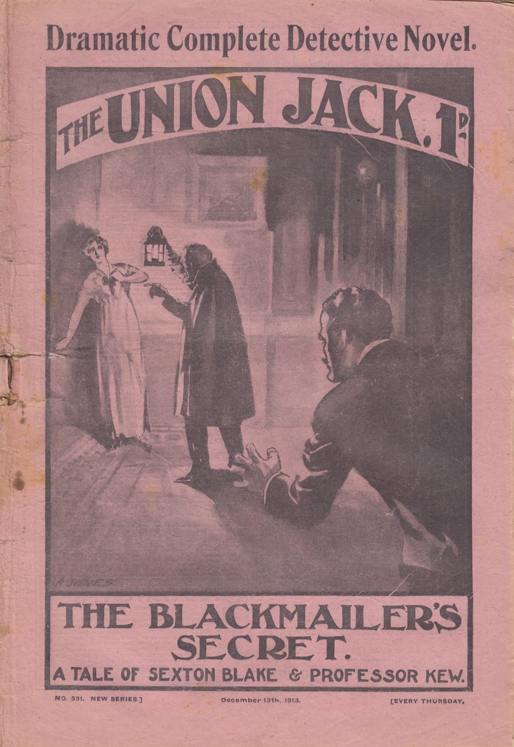 THE BLACKMAILER'S SECRET