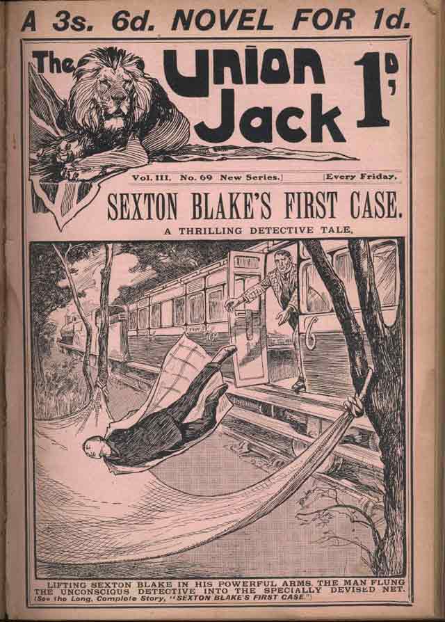 SEXTON BLAKE'S FIRST CASE