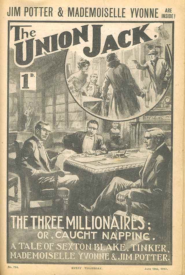 THE THREE MILLIONAIRES; OR, CAUGHT NAPPING
