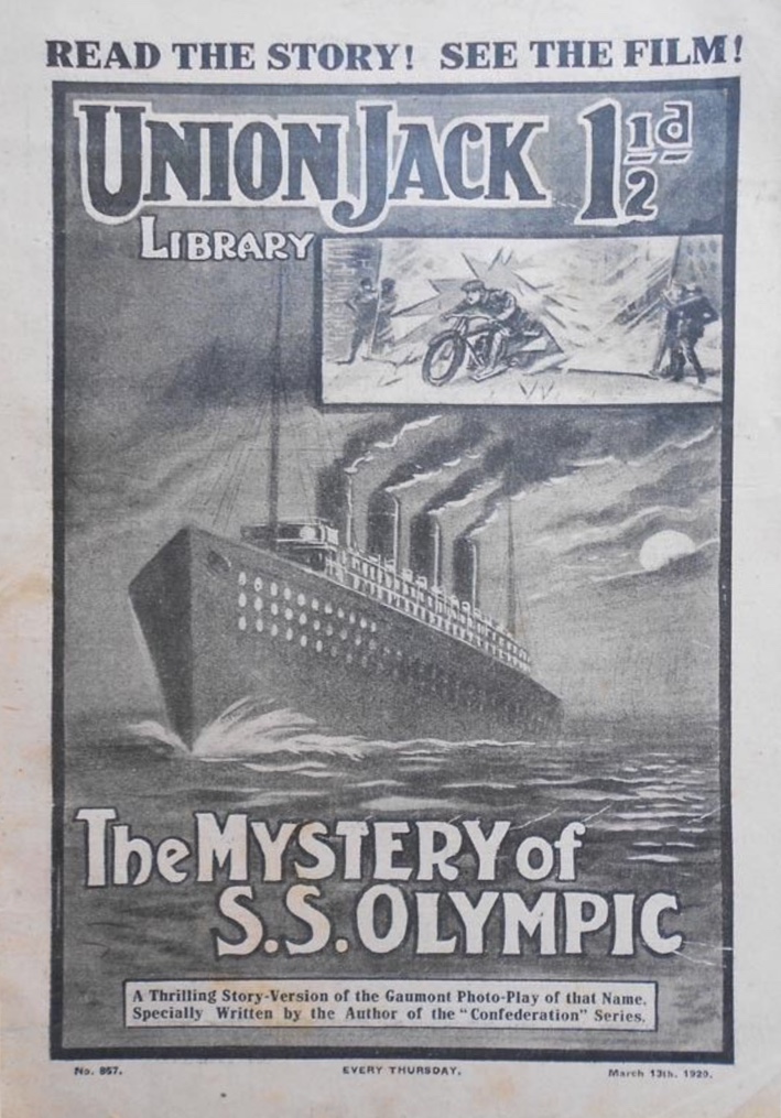 THE MYSTERY OF THE S. S. OLYMPIC