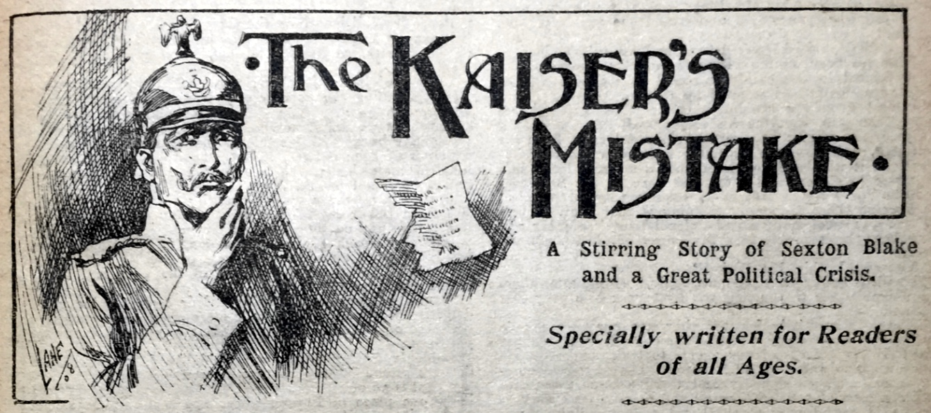 THE KAISER'S MISTAKE